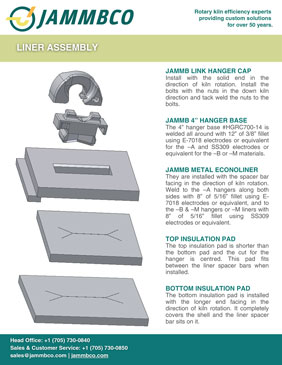 JAMMB Liner Assembly
